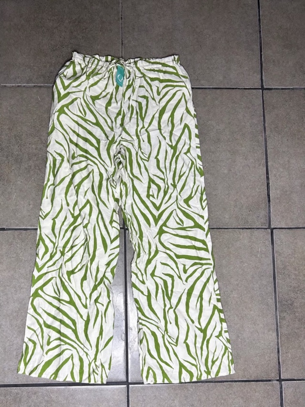 Zebra Print Pants